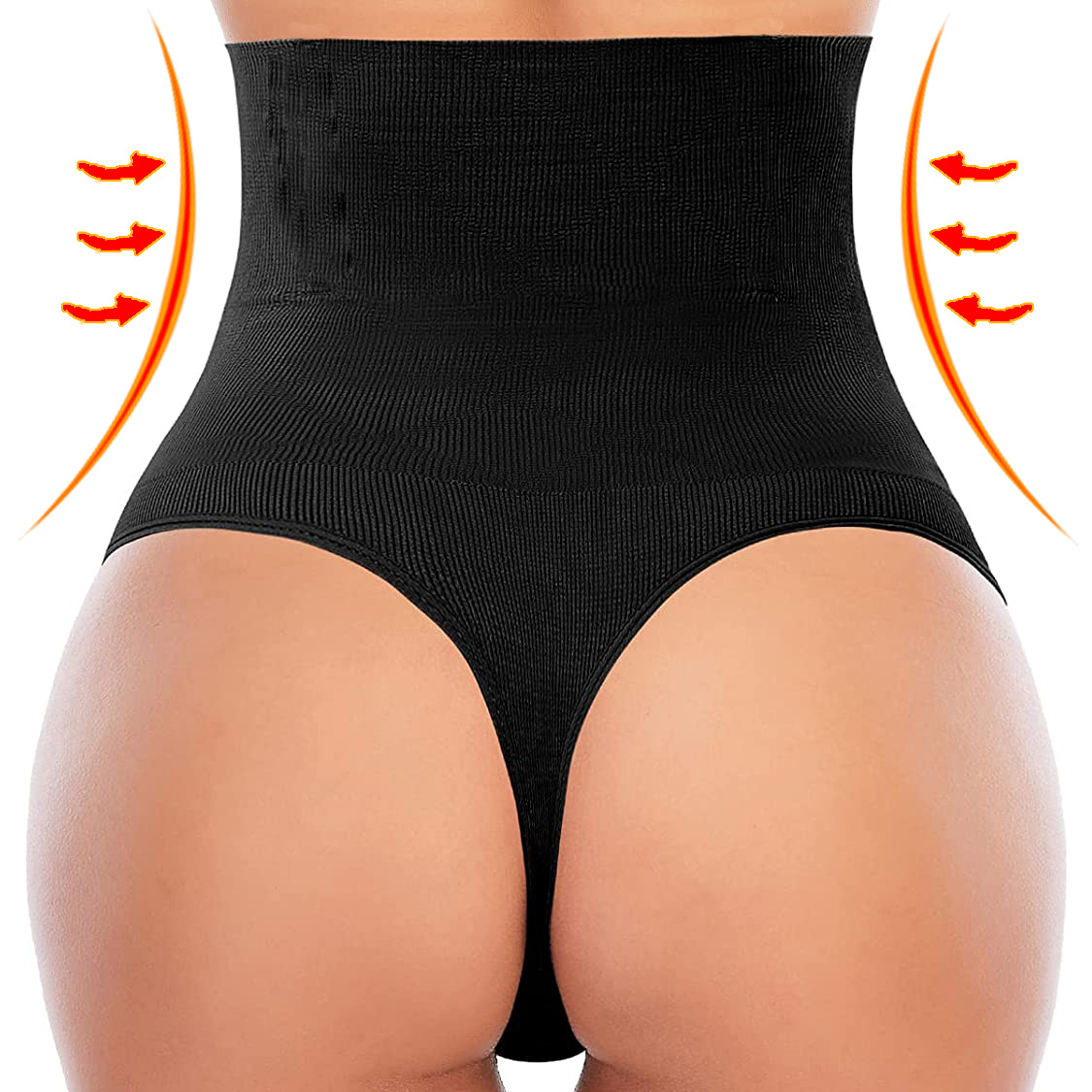 Women Thong Shaper High Waist Tummy Control Panties Slimming