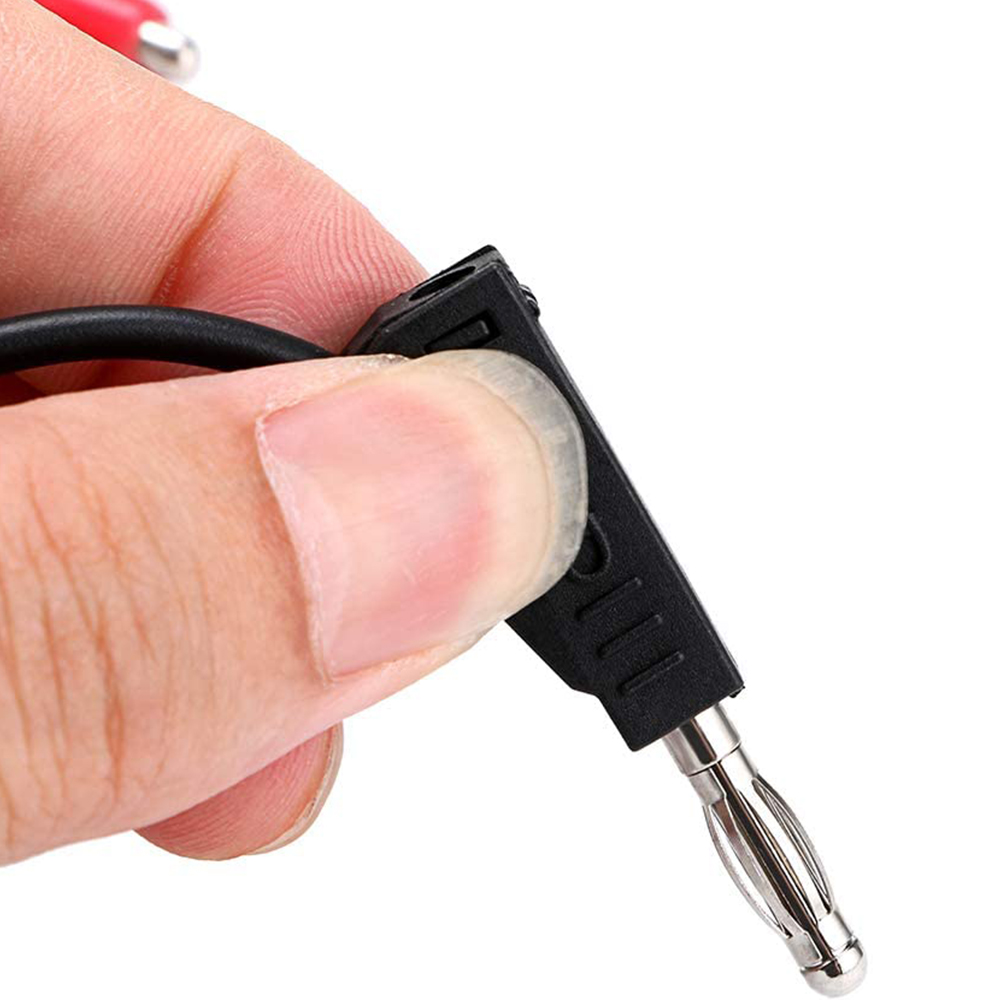 Oscilloscope Probes BNC to Alligator Crocodile Clips BNC to Mini Hook Leads BNC to Dual Stacking Banana Male Plug Cable. 