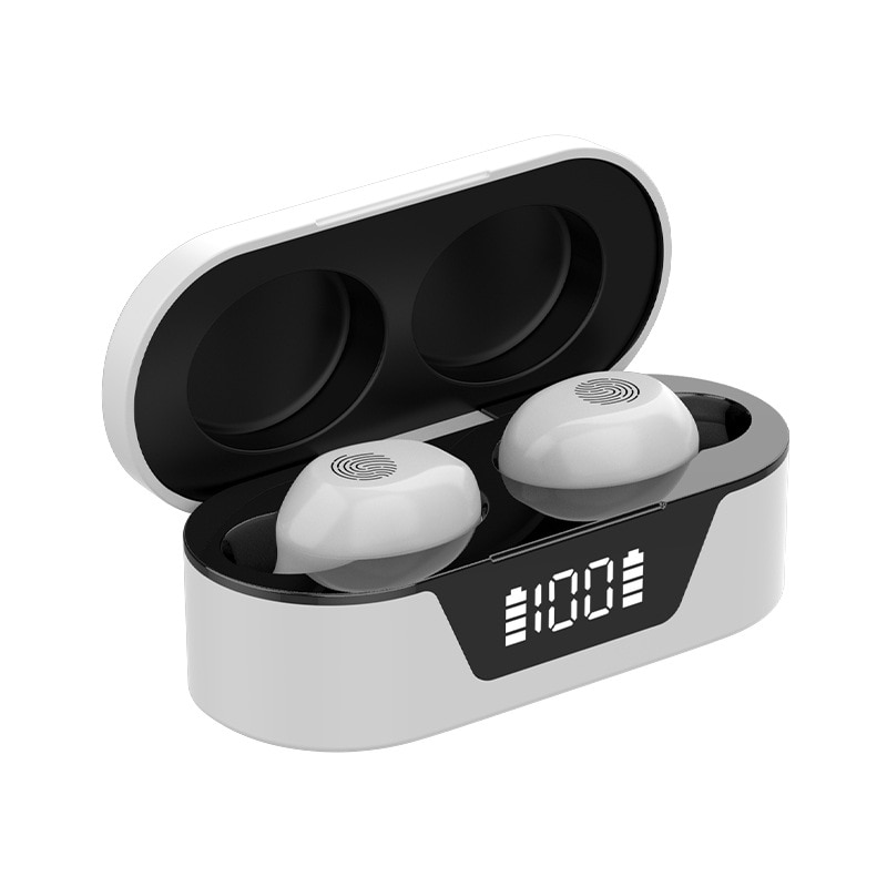 【3C VictoryEagle】Bluetooth Headset with Touch gift for girl mini headphones For iPhone 13 Pro Max 12 11 Poco X3 Tws 5.2