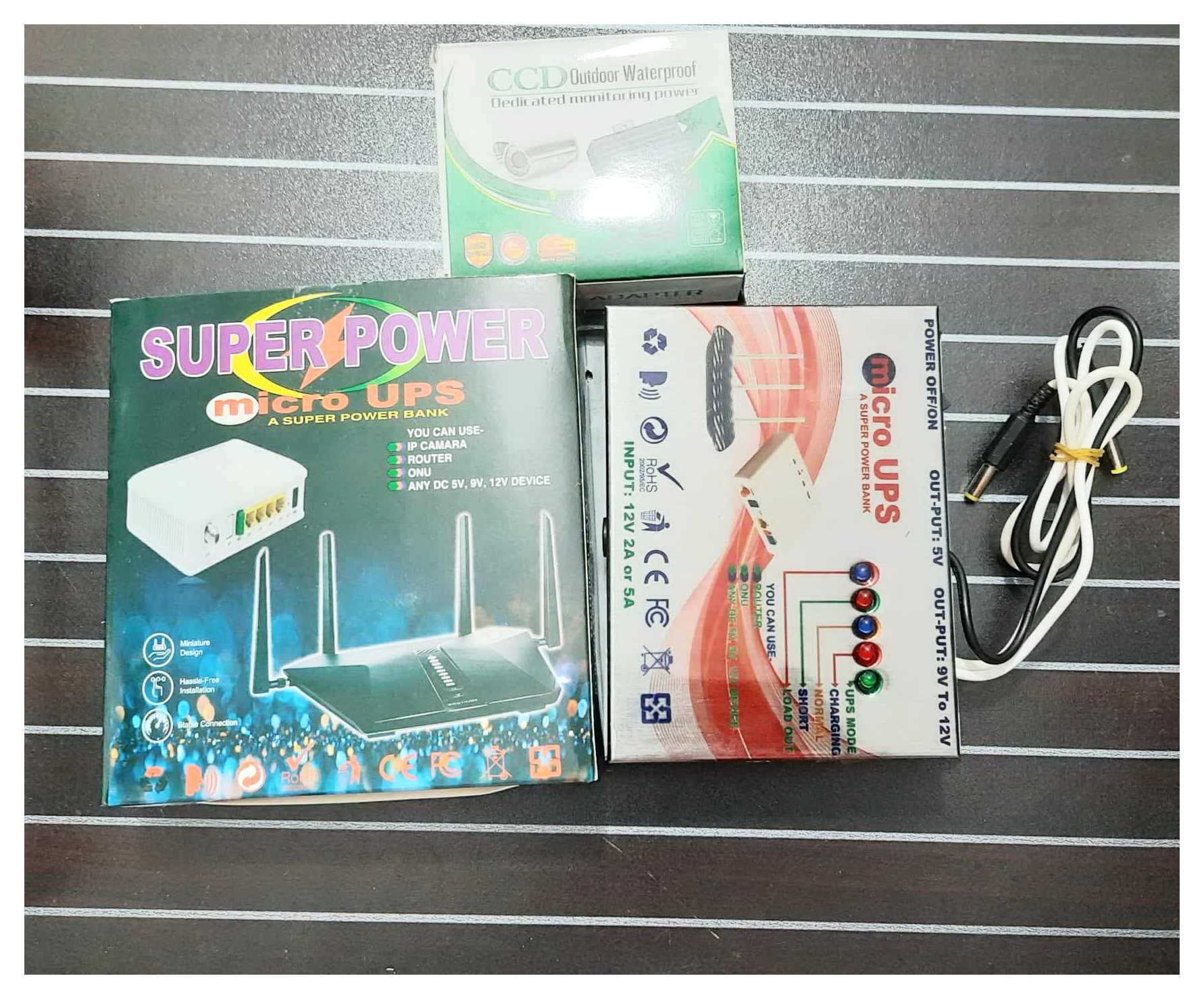 Micro Ups for Router Backup ROUTER ANU. 
