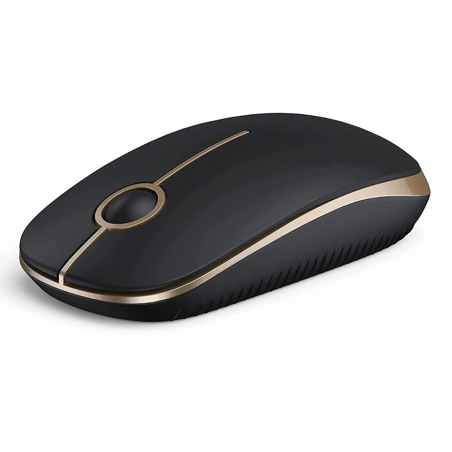 Jelly Comb 2.4G Slim Mouse Wireless with Nano Receiver Portable Optical Noiseless Mice for Notebook PC Laptop Computer MacBook