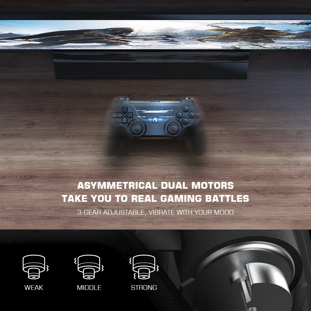 GameSir T3 Wireless Gamepad Game Controller PC Joystick for Android TV Box Desktop Computer Laptop Windows 7 10 11. 