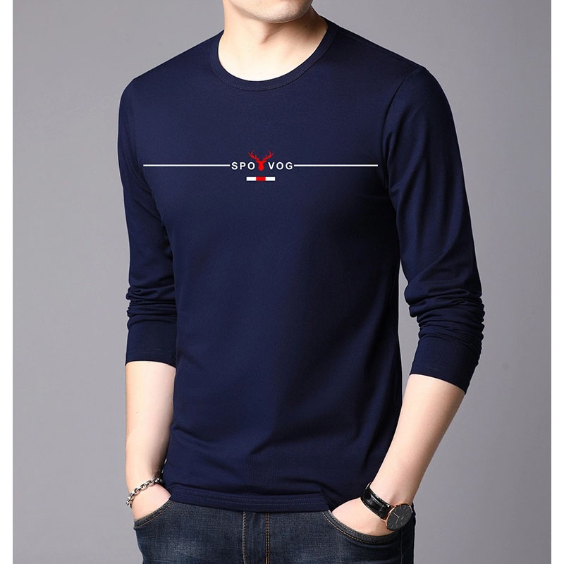 Stylish Long Sleeve T-shirt For Men 