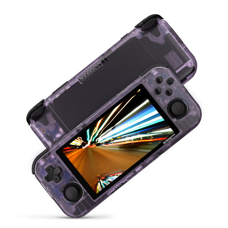 Retroid Pocket 3 Plus 4GB RAM 128GB ROM Android 11 Handheld Game Console WiFi bluetooth 4.7 inch Touch Screen for PSP DC FC N64 MAME 4500mAh Battery HD Portable Video Game Player-Blue. 