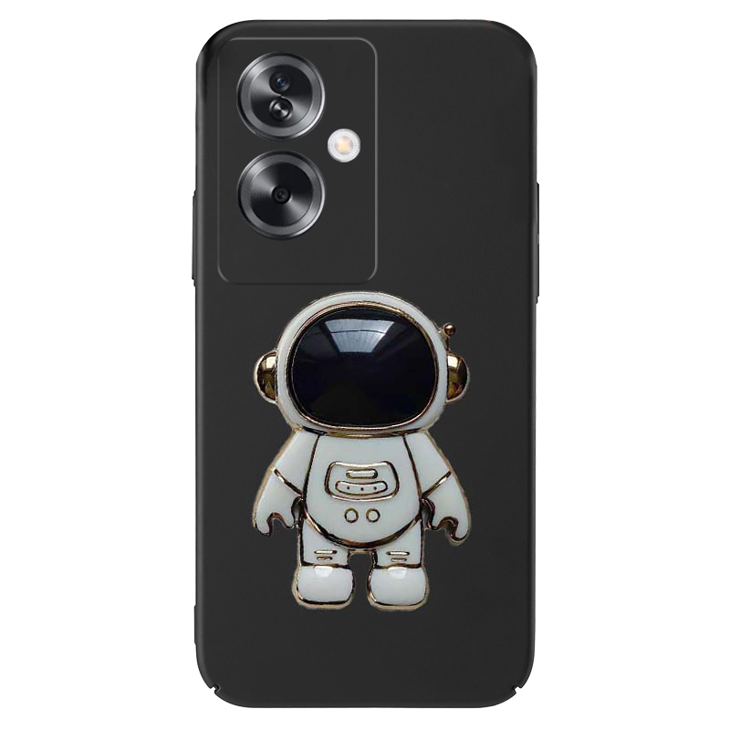 New Phone Case For OPPO A79 5G Cover Astronaut Bracket Smooth Soft Silicone Anti Collision for OPPO A79 Case