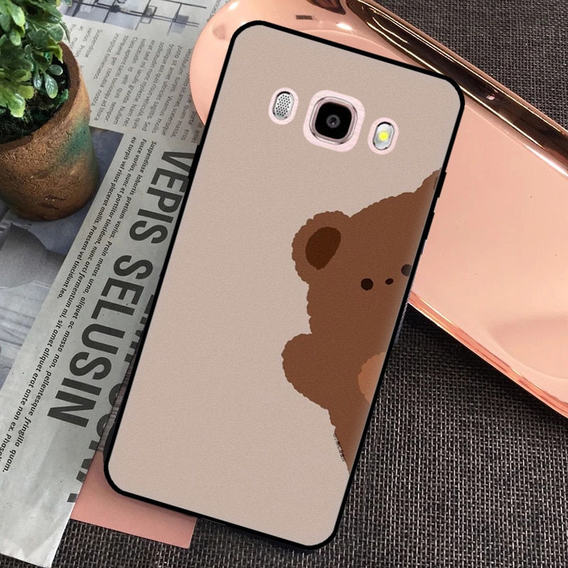 Kawaii Cute Bears Korean Animal Case For Samsung Galaxy J3 J5 J7 2016 A3 A5 2017 A6 A8 J4 J6 Plus J8 A9 2018 Phone Cover. 
