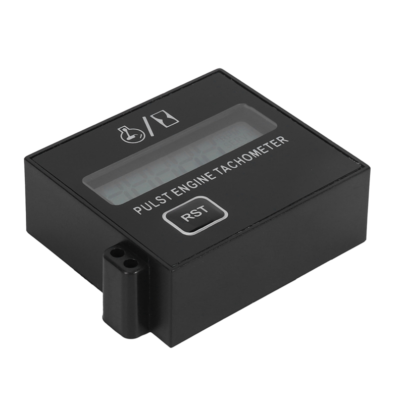 2X New Gasoline Digital Engine Tachometer Inductive Pulse Tachometer with Battery for Chain Saw Mower 2/4 Stroke. 