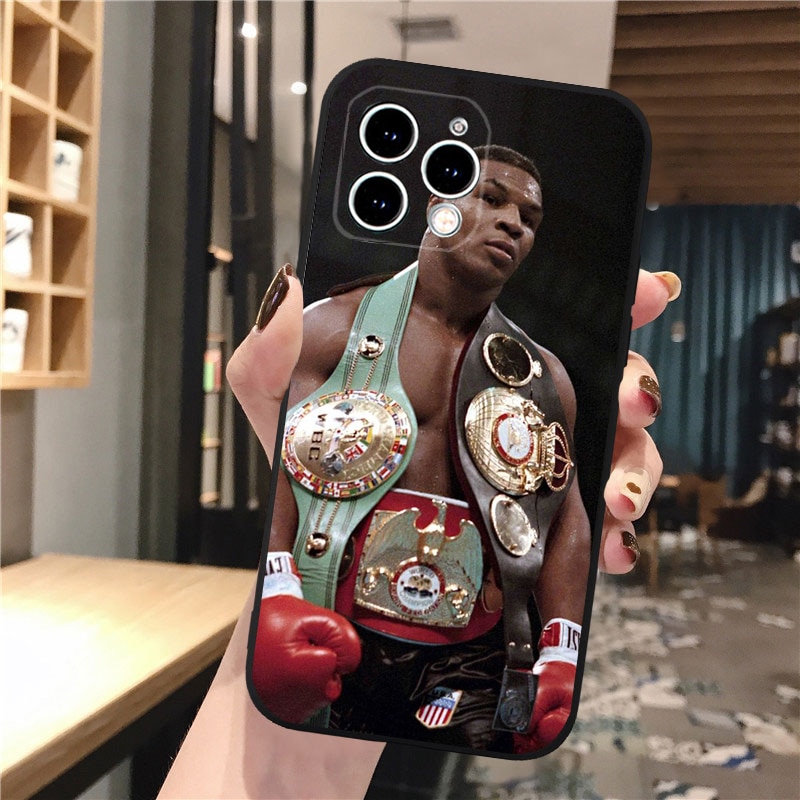 Mike Tyson Boxing Phone Case For iPhone 15 14 Pro Max 13 12 11 Pro Max XSMax XR 12 13 mini 14 Plus Shell. 