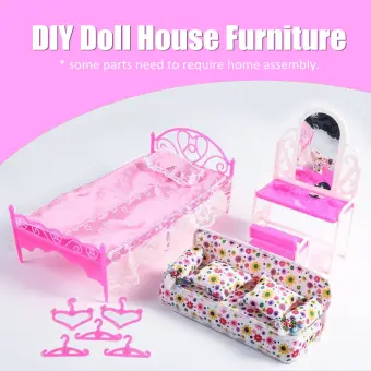 barbie doll house furniture sets