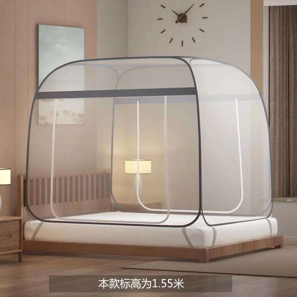 Large Mongolian yurt double household 1.8m 1.5m single bed, 1.2m top and bottom bunk, 0.9m mosquito net. 