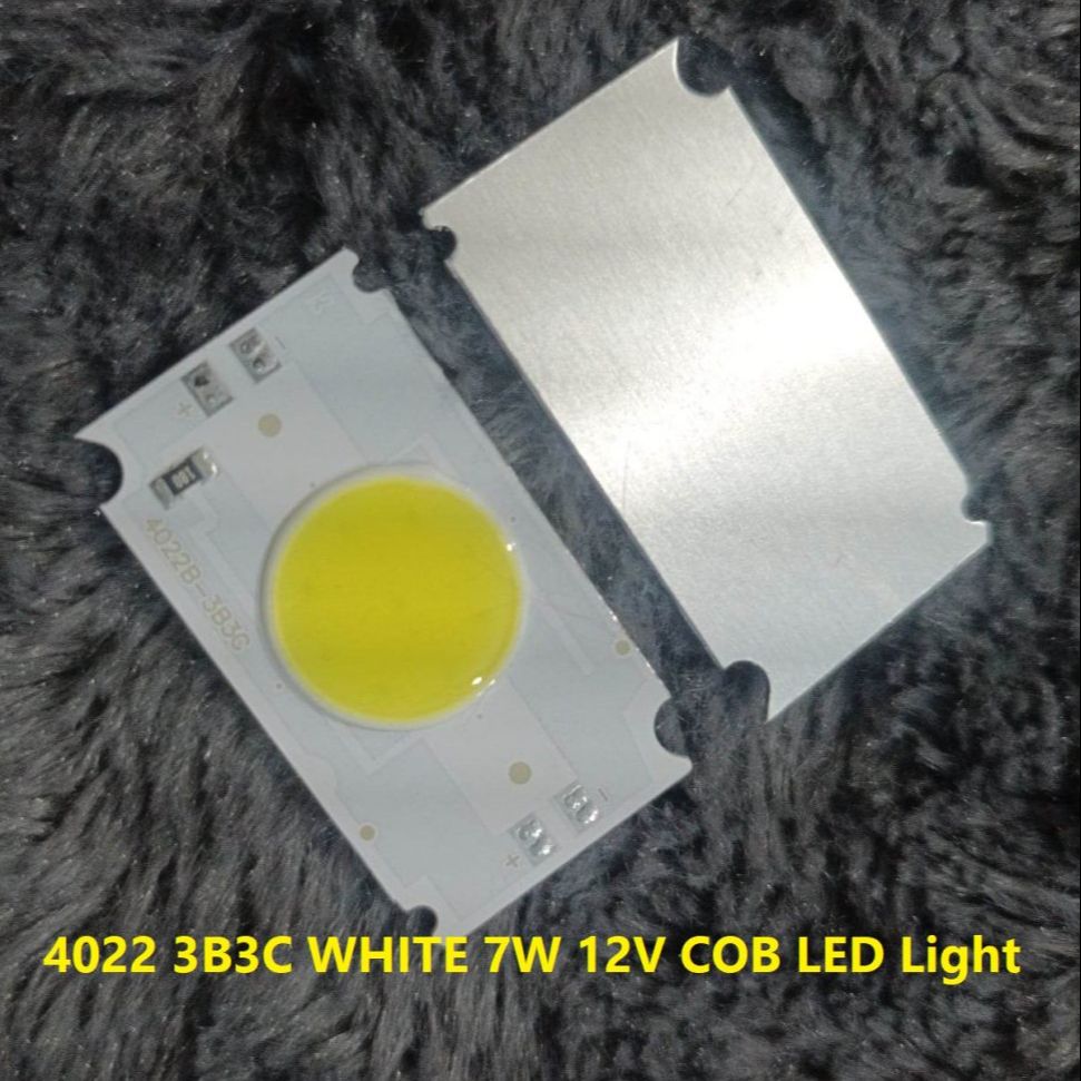 4022 3B3C WHITE 7W 12V Size 40×22mm COB SMD LED Light Chip 7W White COB LED Light 12V COB LED Light - Minimalistic Sophistication. 