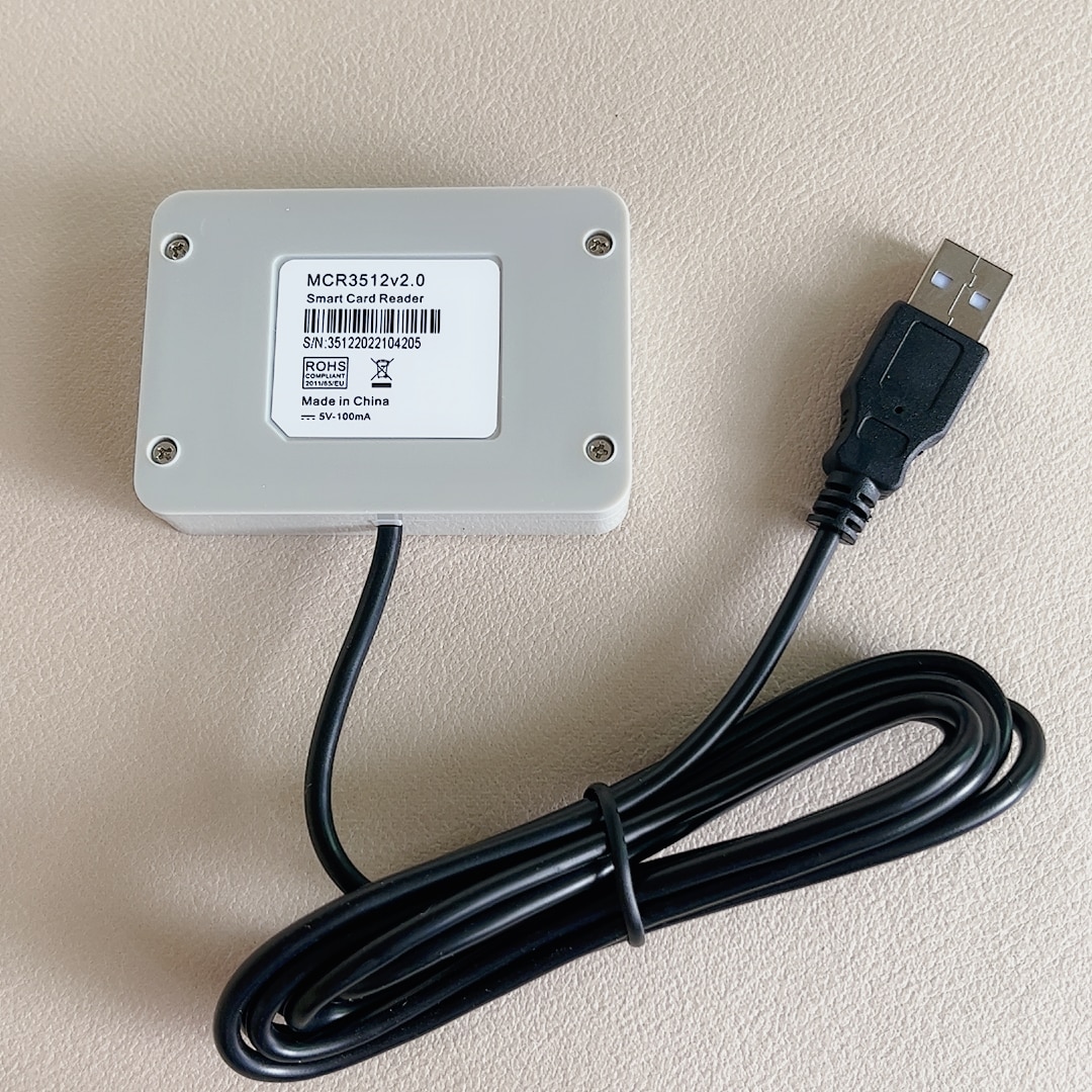 MCR3512 Smart Card Reader for Bank Card SIM ID Card CAC Cloner Connector Adapter USB2.0 Standard for Android Phone. 