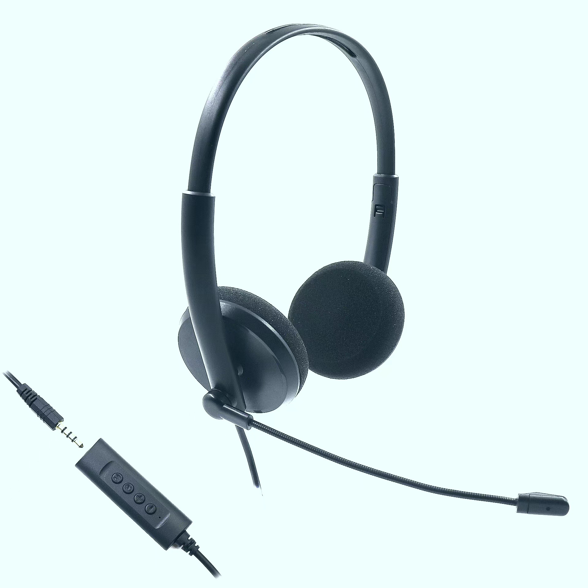 New USB interface teaching online class headset, conference call business headset, game headset. 