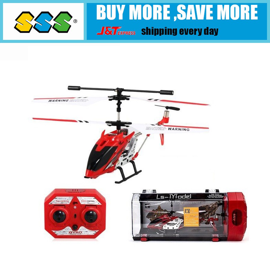 Mini 3.5-Channel Infrared RC Helicopter with Built-in Gyroscope. 