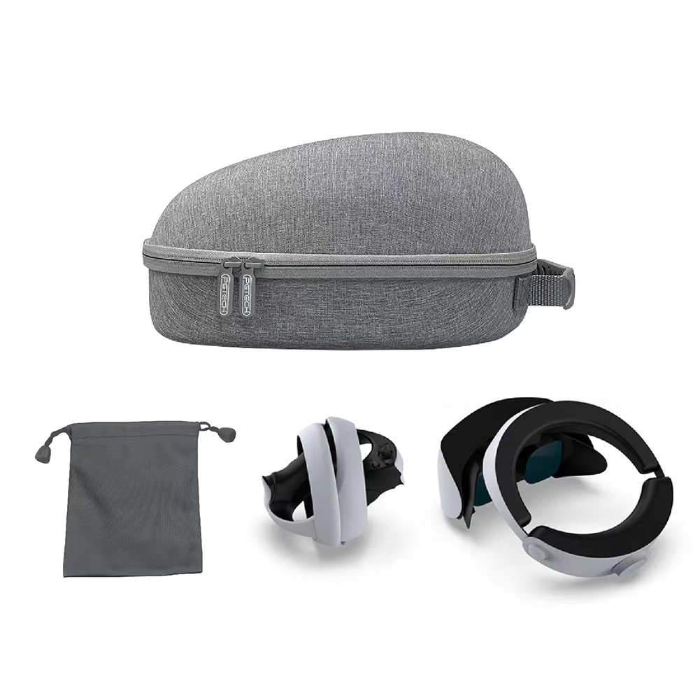 Carrying Case Compatible For Ps Vr2 Vr Glasses Handle Portable Zipper Handbag Storage Bag With Lens Cover. 