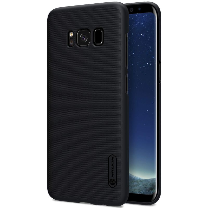 Nillkin [ Galaxy S8 Plus ] Super Frosted Shield Matte cover case for Samsung Galaxy S8 Plus ( S8+) - Black ( Back Case Cover For Smartphone ). 