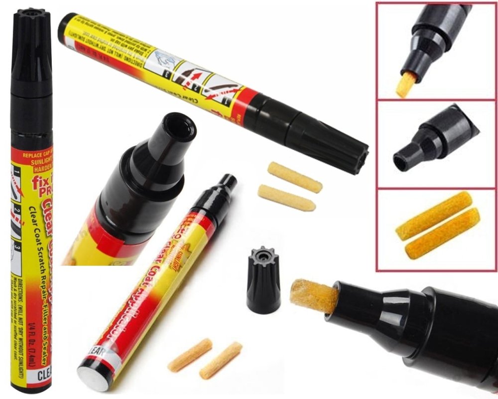 Fix It Pro Scratch Remover Pen - Black. 