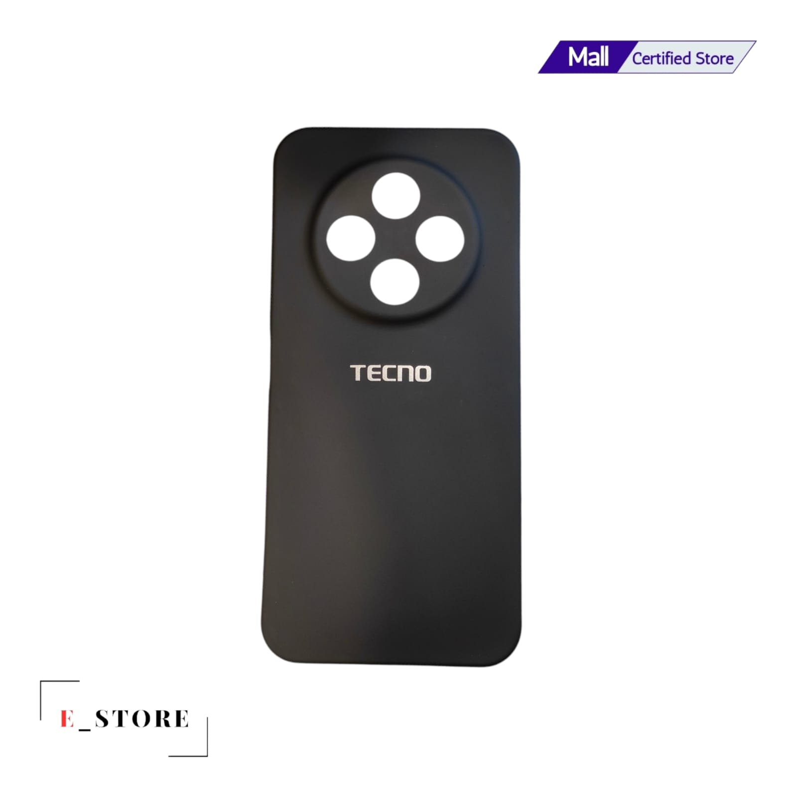 For Tecno Spark 30C  Stylish and Protective Logo Silicone Mobile Cover Casing-E-Store. 