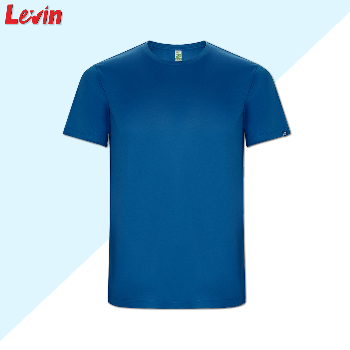 Men's Short Sleeve Round Neck Multicolor Jersey T-Shirt Classic Technical Tee Shirt for Men from Levin