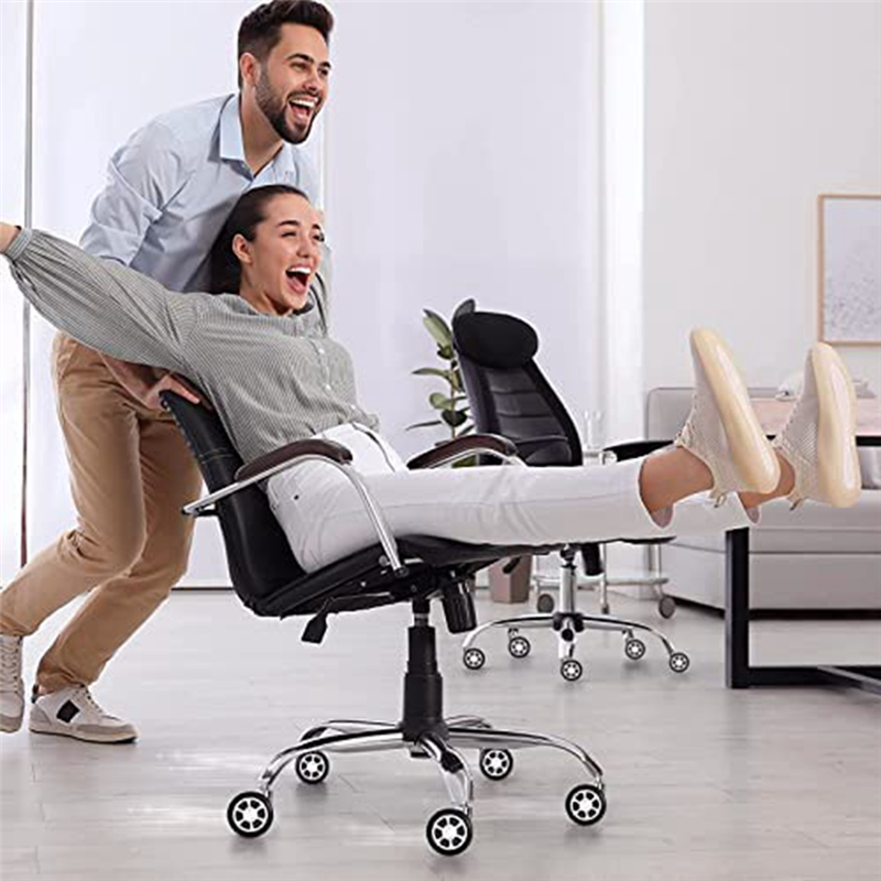 Office Chair Caster Wheels Replacement Spare Parts Accessories Caster Desk Chair Wheels, Rolling Wheels , Chair Casters for Hardwood Floors. 