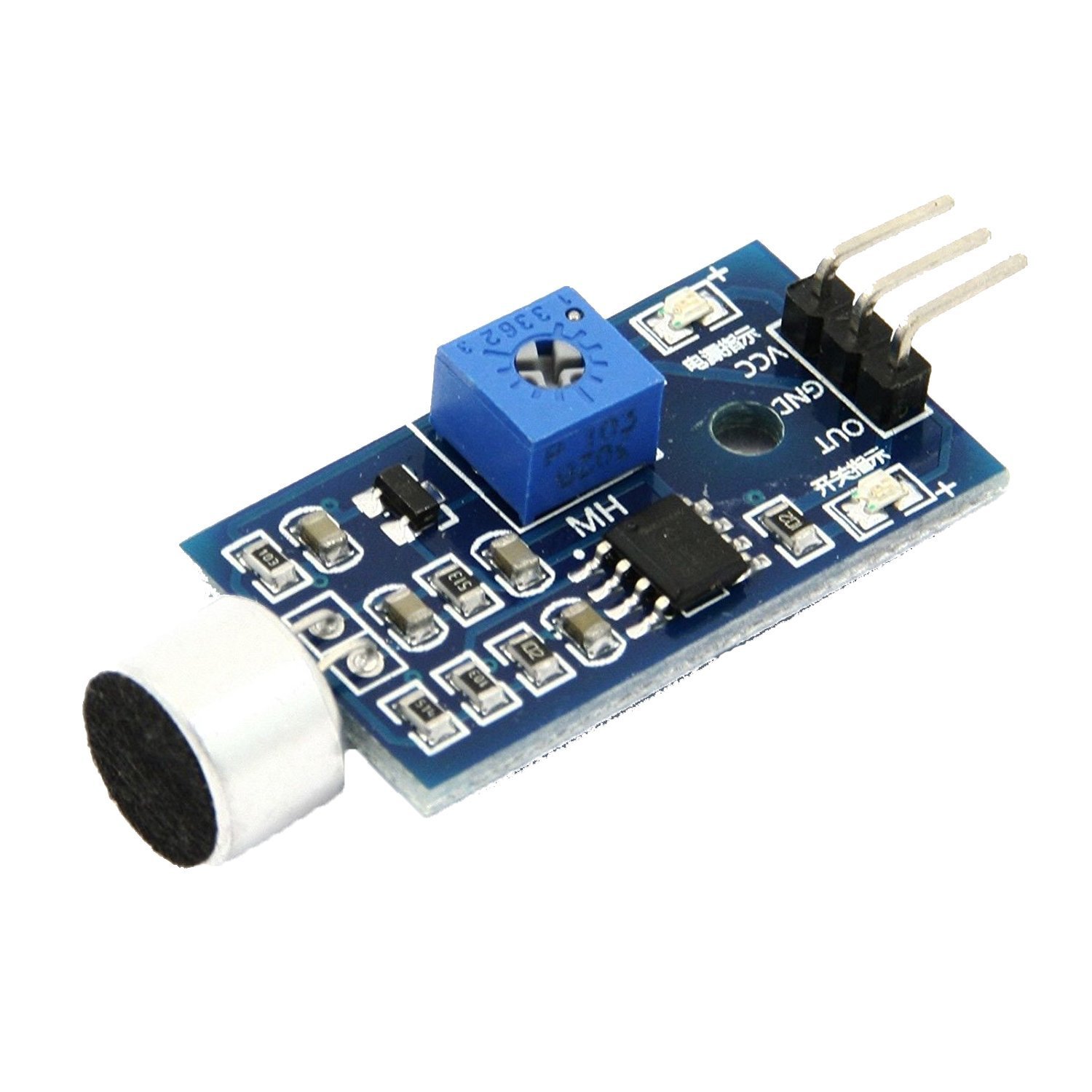 Sound Detection Sensor Module Use Arduino. 