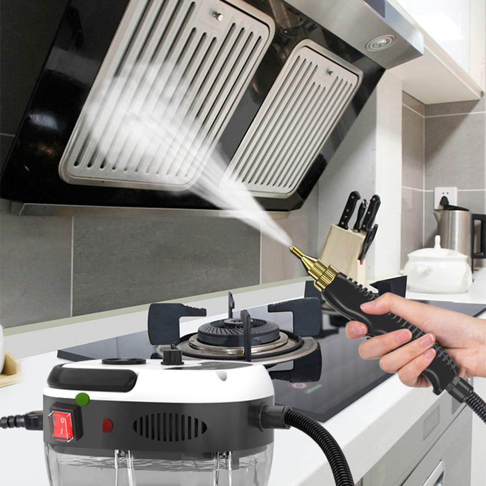 GC High Pressure Steam Cleaner 2500w High-power Portable Handheld High Temp Steamer Cleaning Machine For Home Use. 