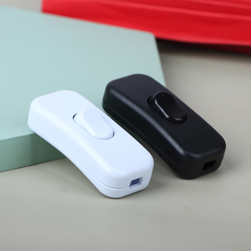 1Piece Light Switch AC 250V ON/OFF Table Desk Lamp Cord Toggle Rocker Switch. 