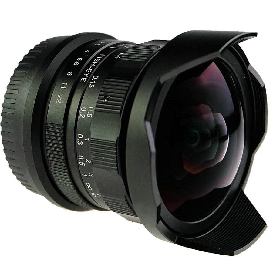 8mm Ultra Wide Angle Fisheye Lens for Sony NEX E-mount A7