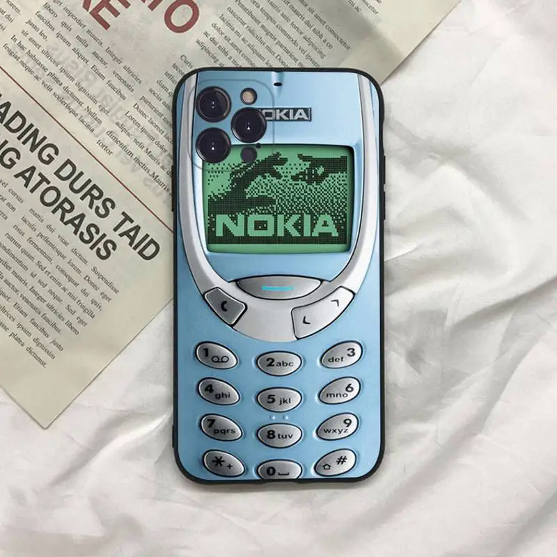 Retro Old Nostalgia N-nokia Phone Case For iPhone 14 11 12 13 Mini Pro XS Max Cover 6 7 8 Plus X XR SE 2020 Funda Shell. 