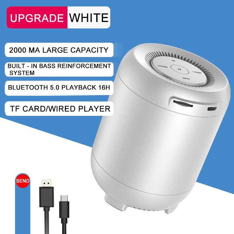 Wireless Bluetooth Speaker bass Ai Artificial Voice Control Card Small Audio speaker bluetooth speaker home theater speaker system. 