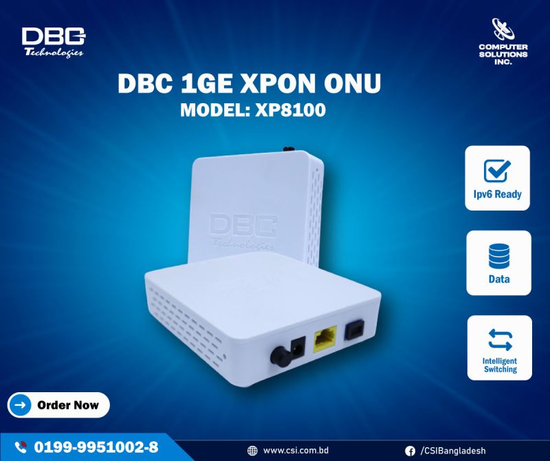 DBC 1GE XPON ONU. 