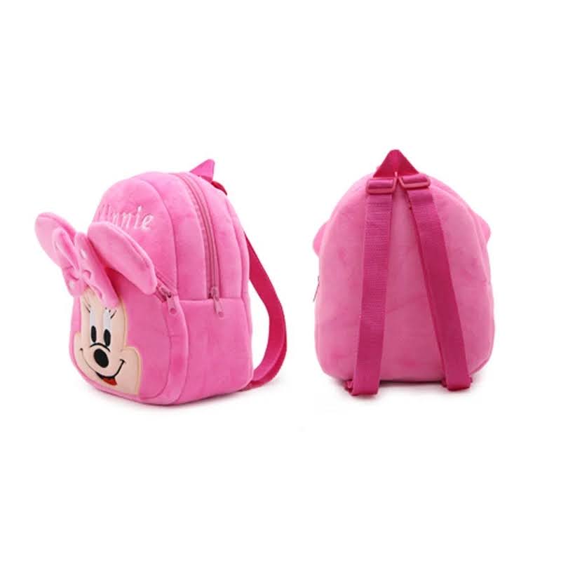 Mini Cartoon Plush Toddler Schoolbag For Children. 