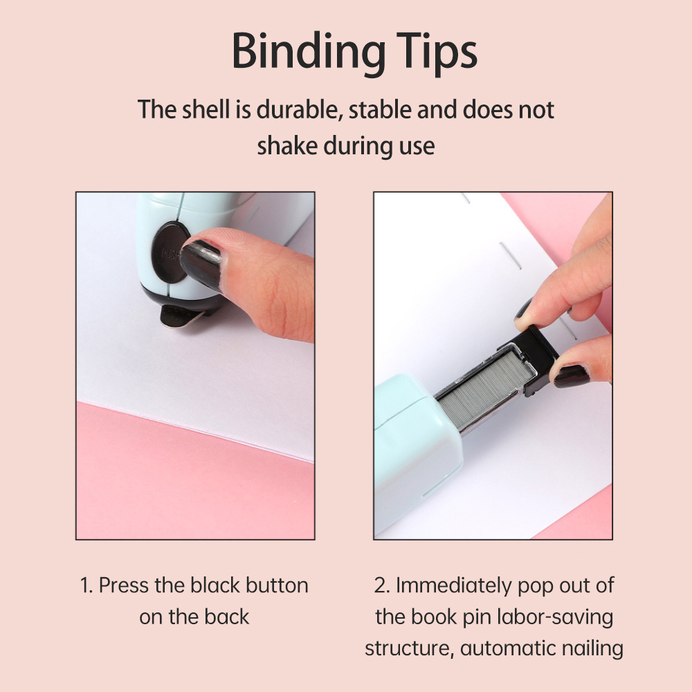 Automatic Electric Stapler Automatic Desktop Stapler 10 Sheet Capacity Less Effort Support 24/6 Staples for Office Supplies. 