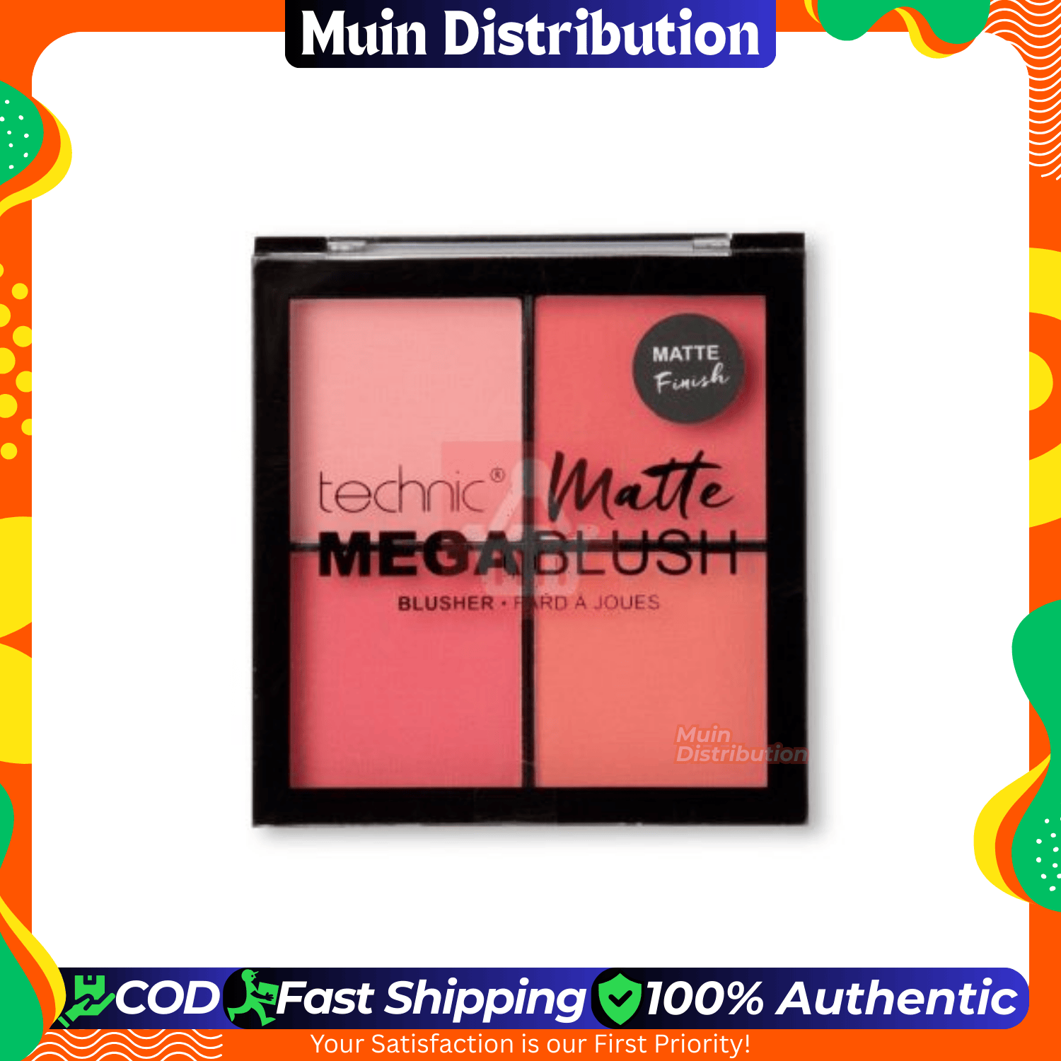 Technic Mega Matte Blush - 11.2gm