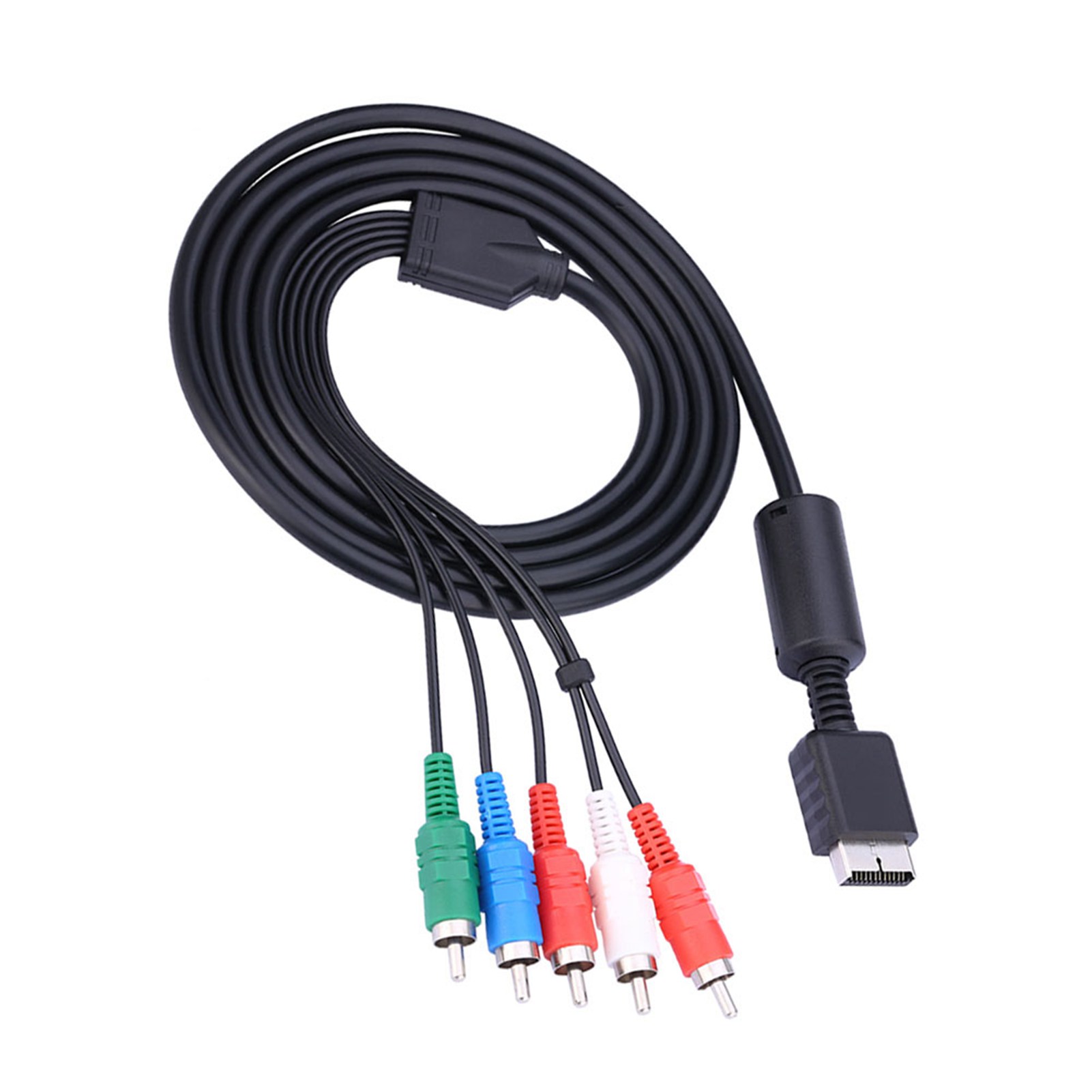 Audio Cable AV Multi Out to Component Video/Audio Cord For Sony Playstation PS2 PS3. 