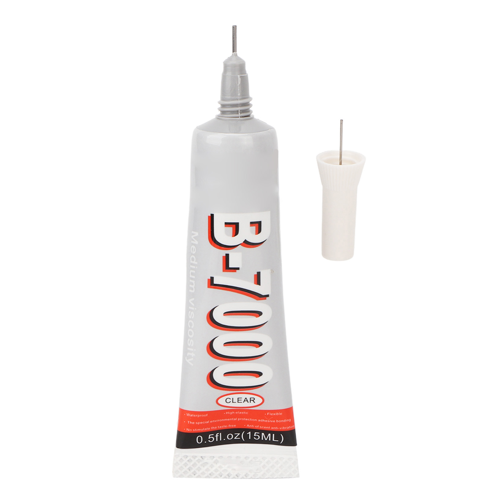 Rhinestone Glue, High Elasticity Watch Repair Glue 15ml Waterproof Sturdy for Craft Lover for Computer. 