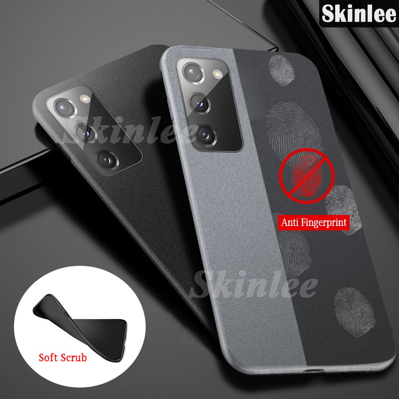 For Samsung Galaxy M03S Matte Silicone Soft Cover Case for Samsung M03S Super Scrub Non-slip Back Cover Cases. 