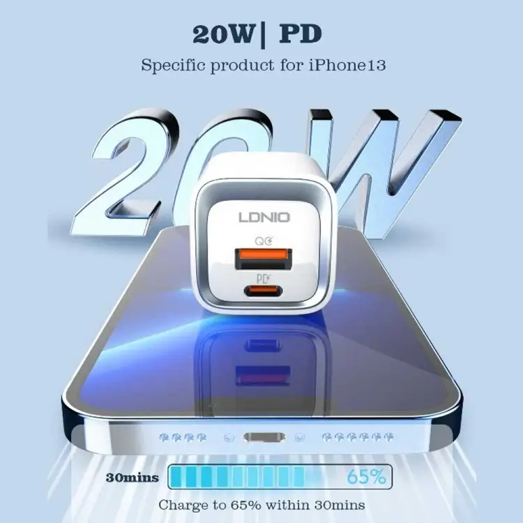 Ldnio A2318C 20W PD+QC Fast Charger