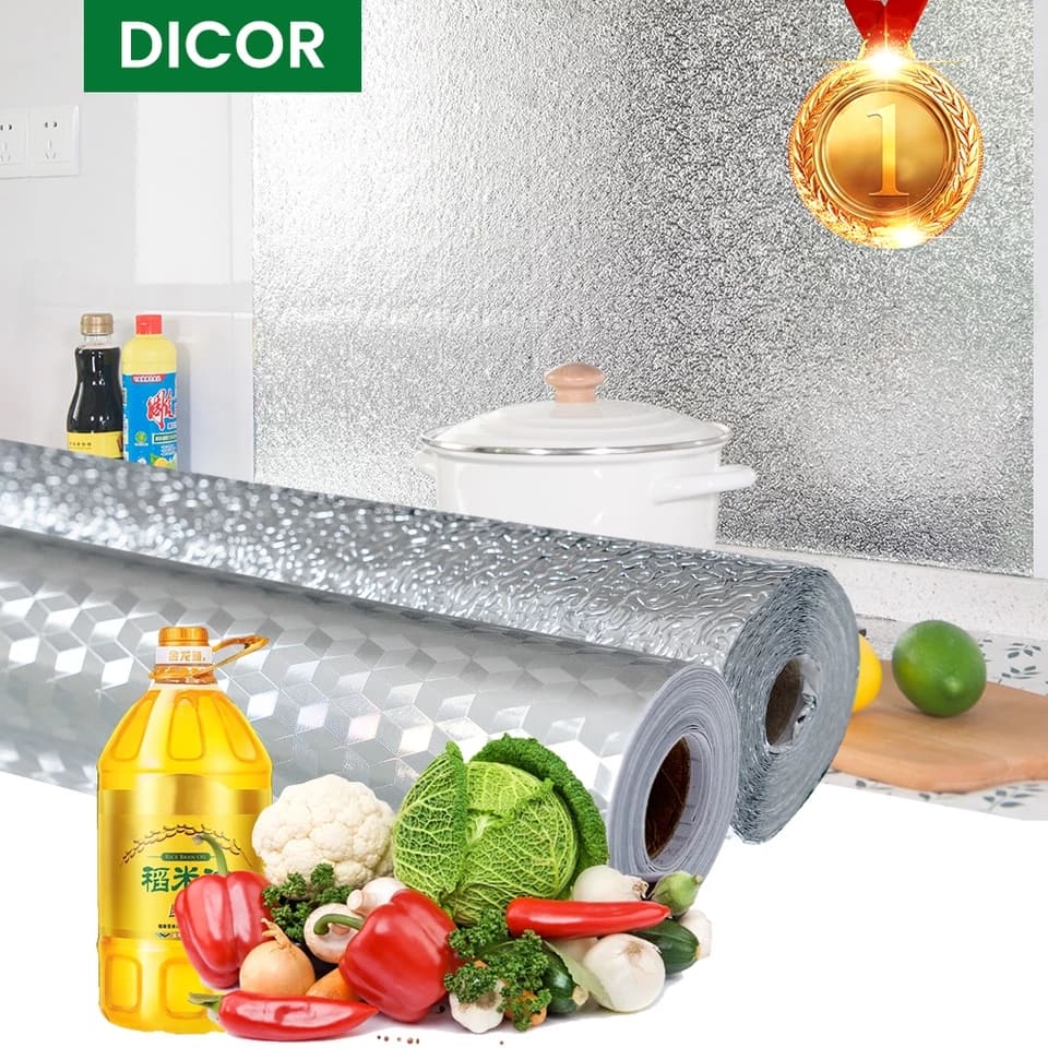 素敵な Kitchen Oilproof Self Adhesive Stickers Antifouling High