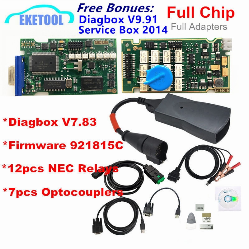 Diagbox V9.91 Full Chips Gold Edge Lexia3 PP2000 PSA XS Evolution V7.83 Lexia For Citroen/Peugeot Super Firmware 921815C Lexia 3. 