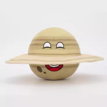Cross-border new arrival the solarballs saturn plushie Plush Toy. 