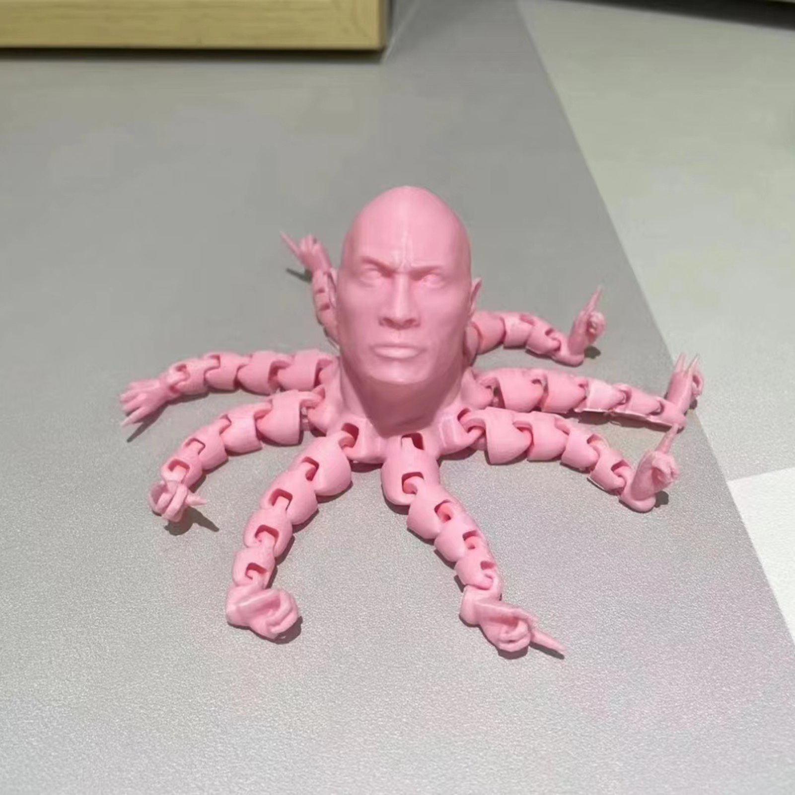 Harmless Toy Colorful 3d Printed Octopus Figurine with Moving Tentacles Fun Unique Birthday Gift Toy for 3d Printed Toy. 