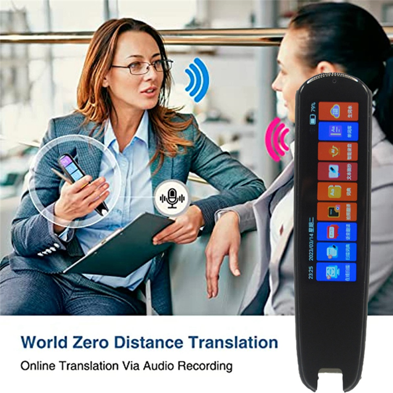 Scan Reader Pen Translatorand Reading Pen for Dyslexia Autism Smart Voice Scan Translator Pen 134 Languages Translation Durable. 
