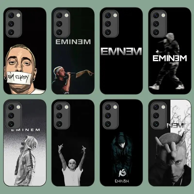 Rapper Eminem Phone Case For Samsung Galaxy S20 S21 S22 S23 Fe Lite Plus Ultra Note Shell