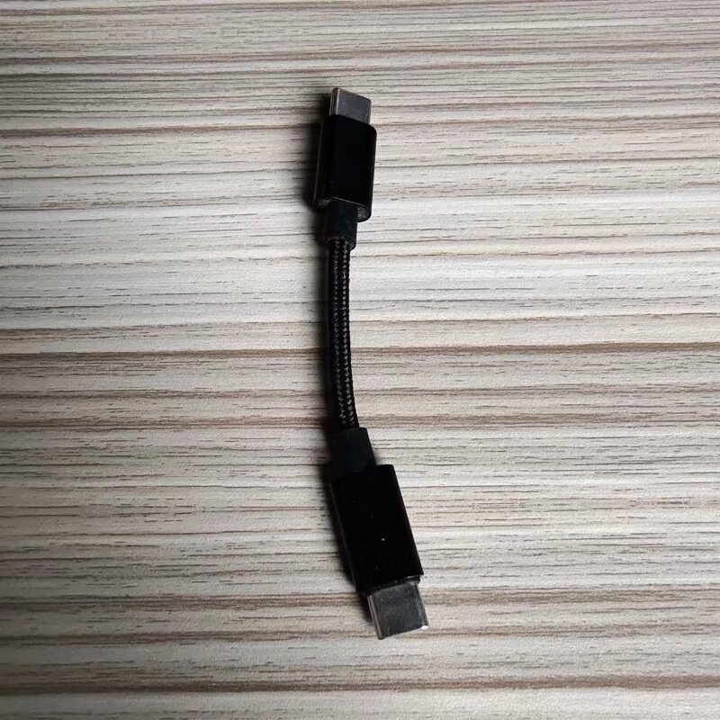 iBasso Lighting to Type C OTG Cable for DC03 DC04 FiiO USB DACs Q1MKII/Q5s/Q5, MFi Q1 Mark II, 10cm 0.3ft, FQ1222 for IOS. 