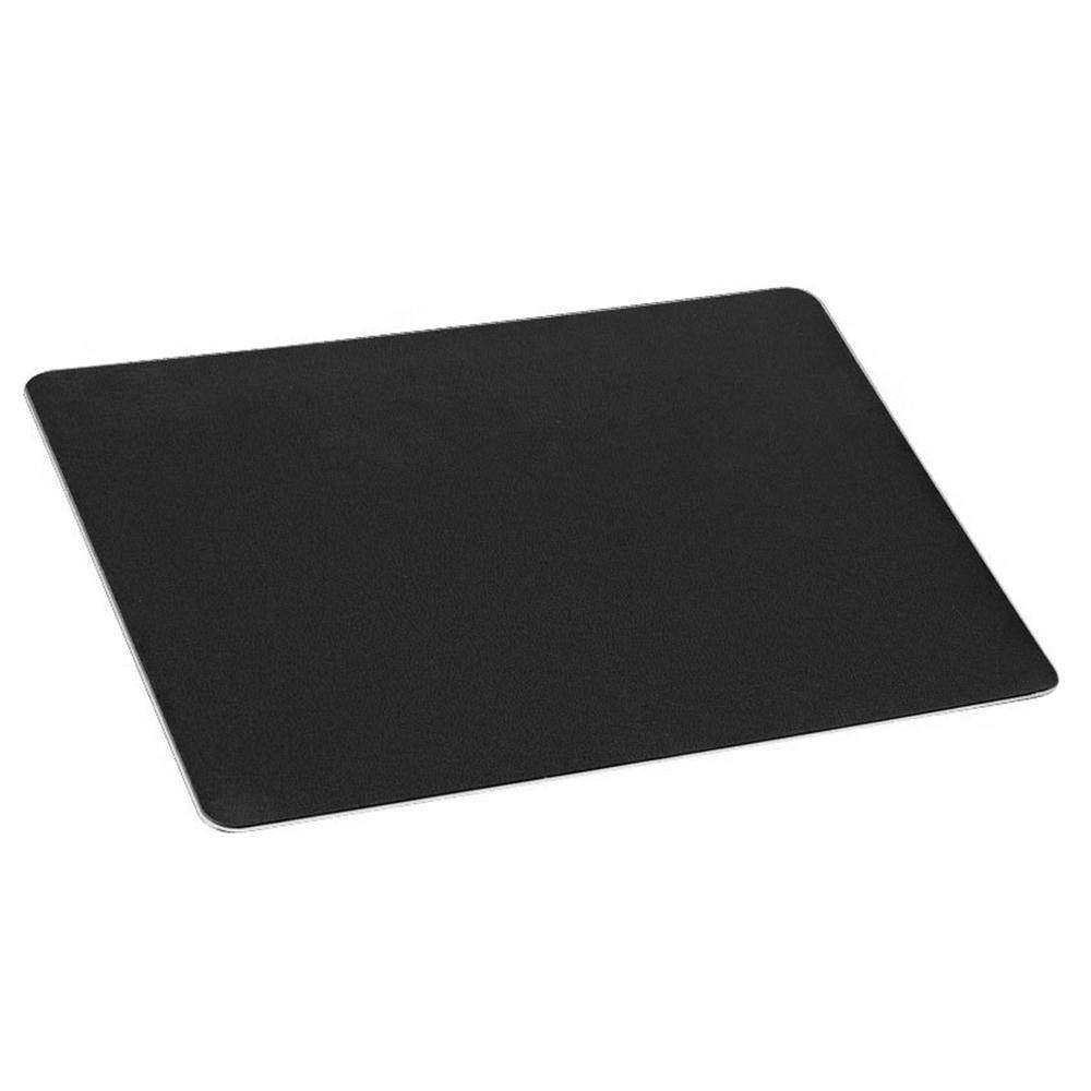 220x180mm Mouse Mat Rectangle Gaming Aluminium Metal Mouse Pad with Waterproof Non Slip Rubber Base and Frosted Surface Mousepad for Apple MackBook Silver Gray. 