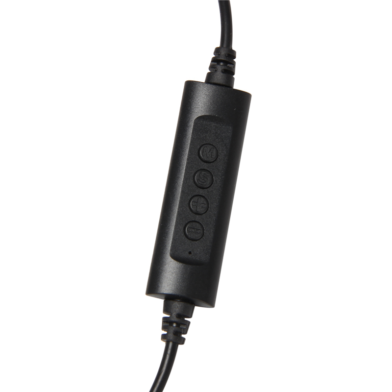 6X USB Call Center Headset with Noise Cancelling Mic Monaural Headphone for PC Home Office Phone Service Plug and Play. 