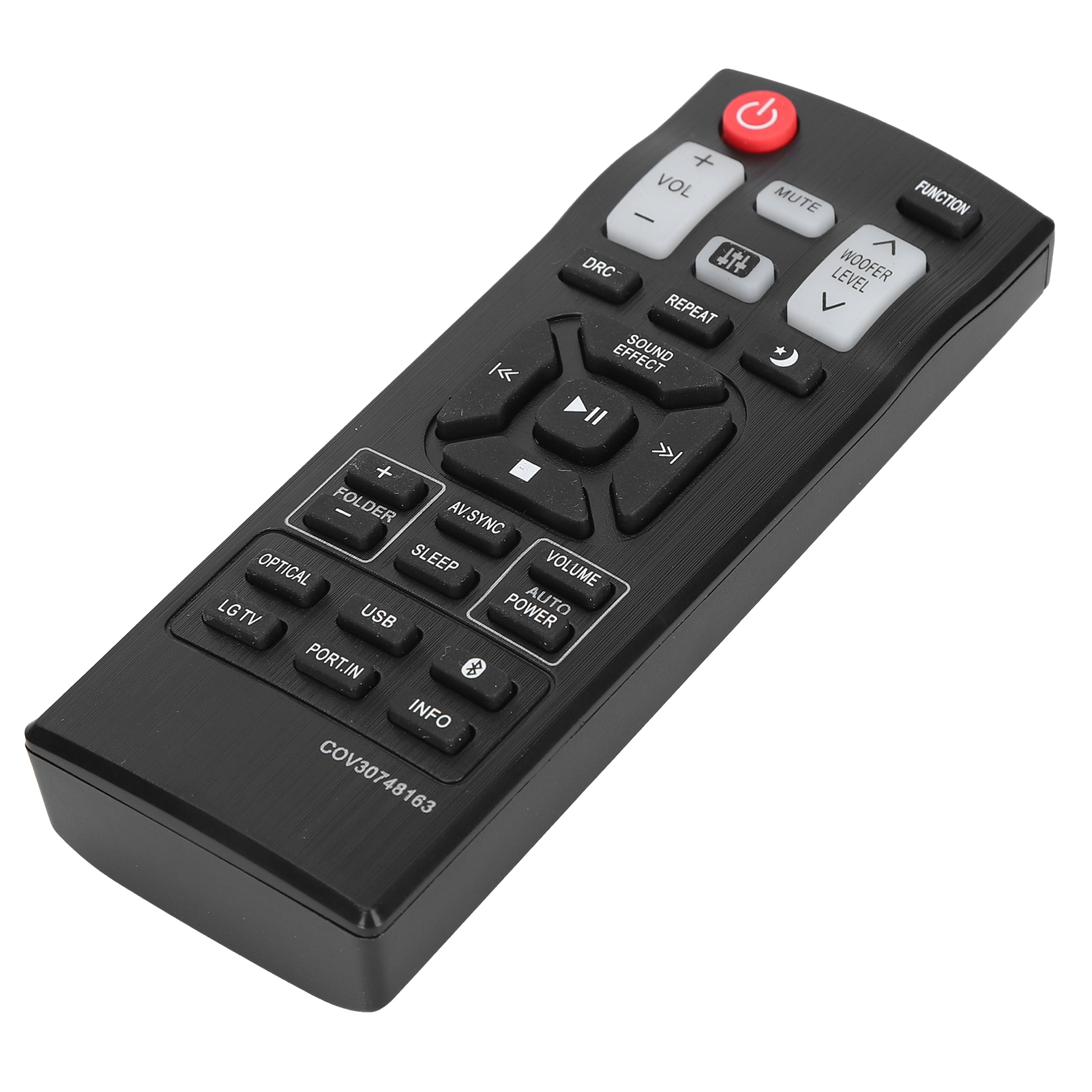 Soundbar Remote Control Replacement Black For LG LAS355B/LAC450B/LAS350B Model. 