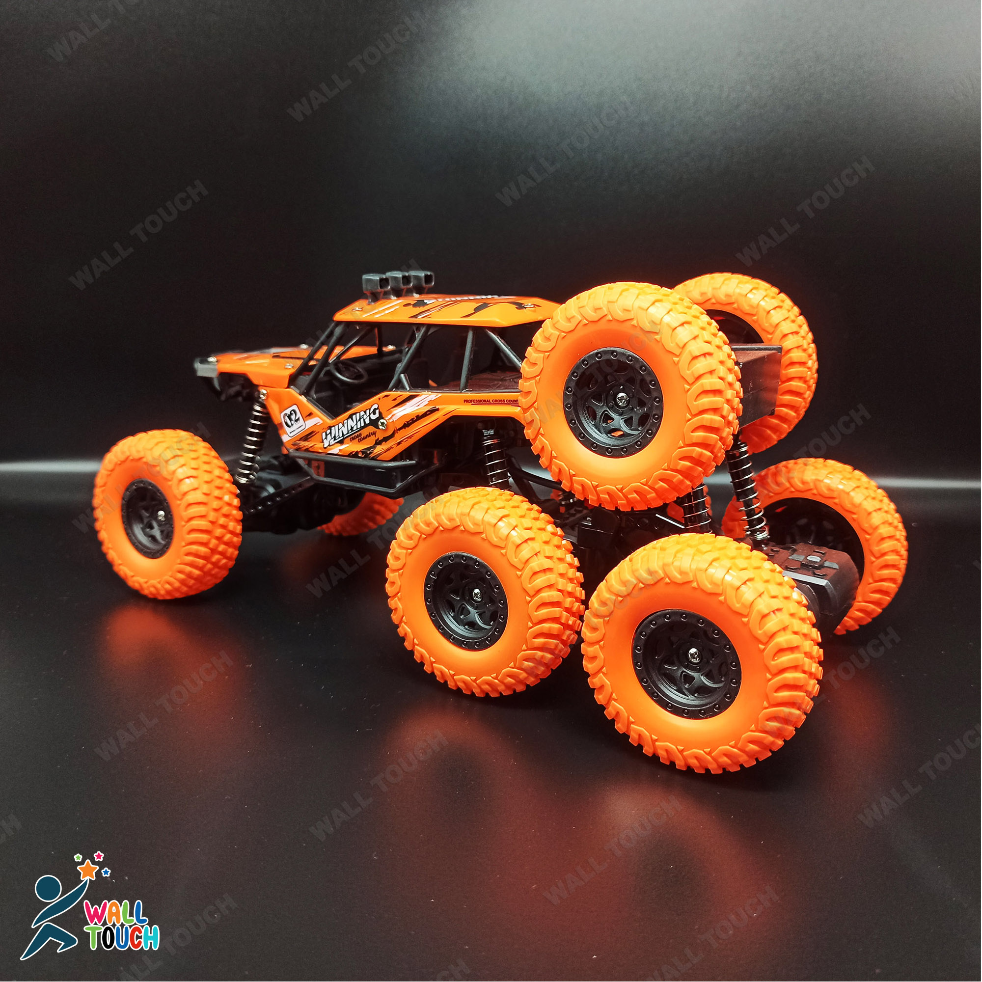 Lateral Dancing Rechargeable Big Size 360 Degree Rotating 8 Wheel Remote Control Stunt Car. 