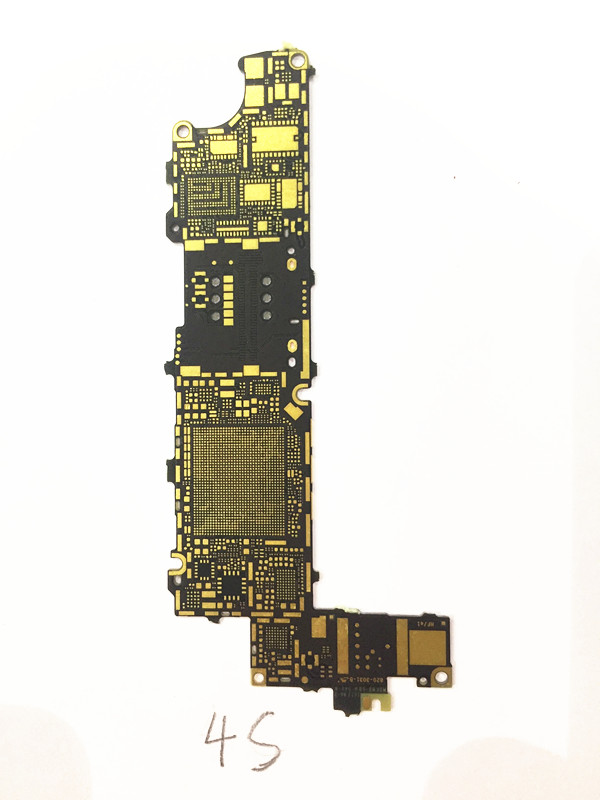 【WSJJ Store】Nude Motherboard For iPhone 4S 5 5C 5S 6 6Plus 6S 6SPlus Mainboard Test Measure Bare Light Logic Board Component
